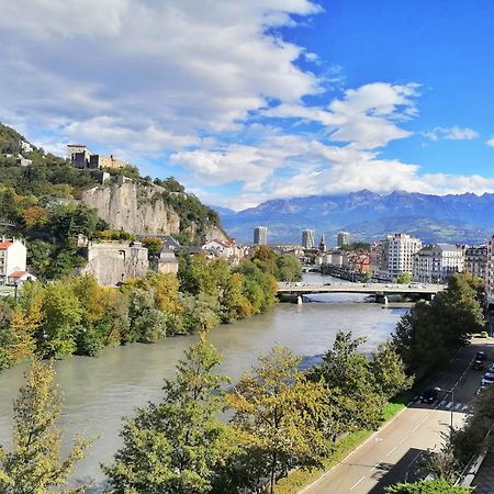Appartement Hagaki Vue Panoramique Proche Gare Netflix Grenoble Exteriér fotografie
